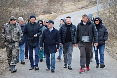 Глава управы провел обход территории деревни Дмитровка